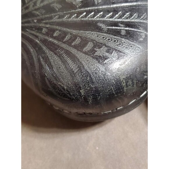 Dansko Clogs Mules Slip on Shoes Black Silver EU size 38 US size 8 - Picture 7 of 8